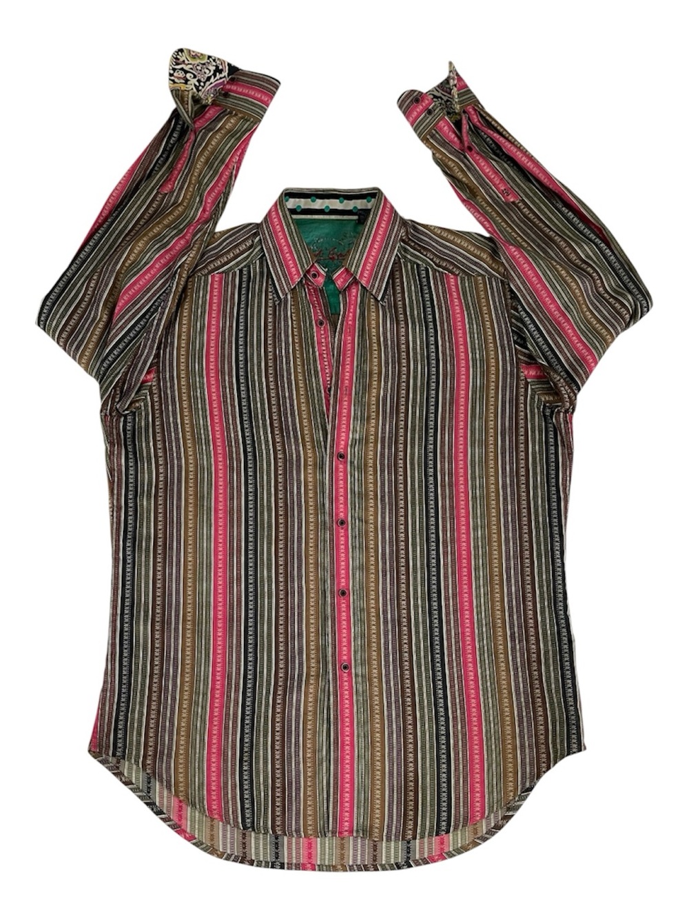 Robert Graham Special Edition Cotton LS Striped